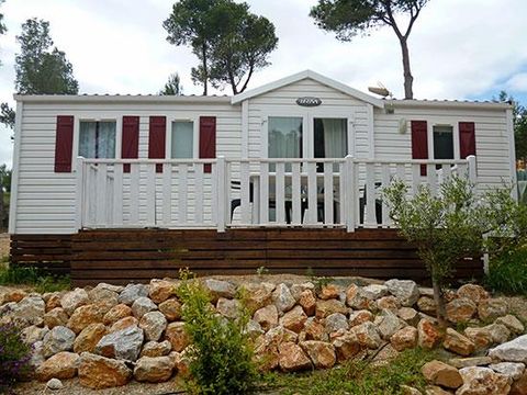 MOBILHOME 6 personnes - CONFORT 3 chambres + Clim + TV inclus